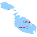 Mapa Malta