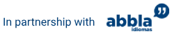 In partnership with abbla idiomas